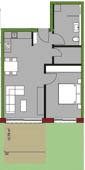 ETW 3 alternativer Grundriss